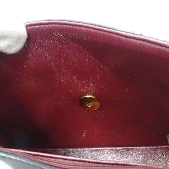 Chanel Mini Matelasse Women's Shoulder Bag in Black Lambskin with Gold Hardwa... - Picture 10 of 15